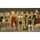 Large Collection of Glass Apothecary Bottles and Labels. 1st Half s. XX.