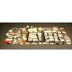 Large Collection of Glass Apothecary Bottles and Labels. 1st Half s. XX.