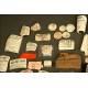 Large Collection of Glass Apothecary Bottles and Labels. 1st Half s. XX.
