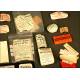Large Collection of Glass Apothecary Bottles and Labels. 1st Half s. XX.