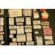 Large Collection of Glass Apothecary Bottles and Labels. 1st Half s. XX.