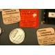 Large Collection of Glass Apothecary Bottles and Labels. 1st Half s. XX.