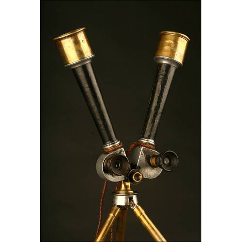Magnificent German Trench Telescope from 1890. Carl Zeiss Jena