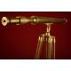 Brass Telescope on Wooden Tripod. 1920's. Good condition.