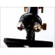 Magnificent W. Watsons & Sons Microscope with binocular attachment. England, Circa 1920