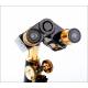 Magnificent W. Watsons & Sons Microscope with binocular attachment. England, Circa 1920