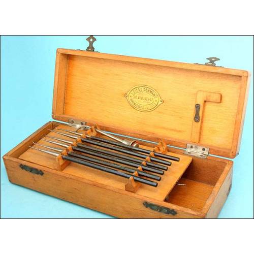Antique Dentist's Instrument Set, ca. 1915.