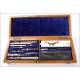 Antique Roberson Architect's Drawing Tool Set. England, 19th Century