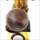 Attractive Fine Working Antique Brass Microscope. Circa 1900