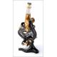 Complete E. Leitz Wetlzar Microscope in Very Good Condition. Germany, 1920