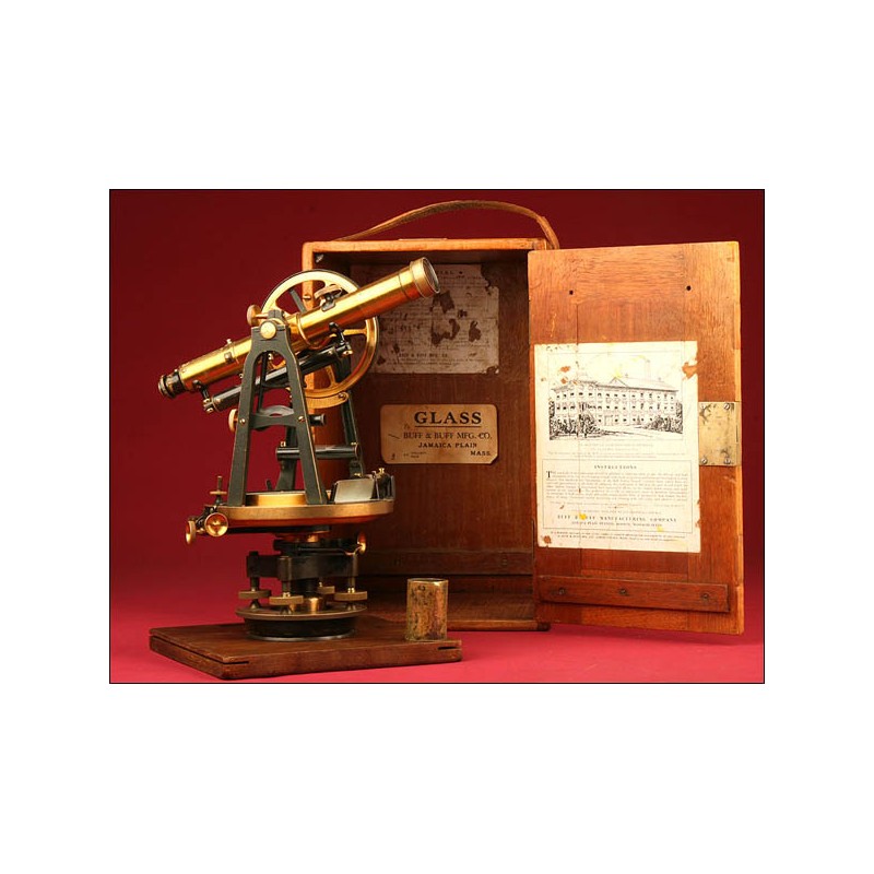 Fantastic Theodolite Buff & Buff MFG. Co. Large size. Boston, XIX Century.