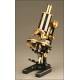 Professional Microscope Carl Zeiss Jena, Germany, Year 1910-1920