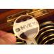 Magnificent Optician's Lens Case in Perfect Condition. Ca.1900