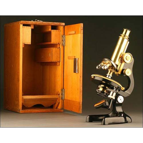Microscopio Steindorff, Berlín, Año 1910-1920