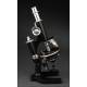 Microscopio Alemán E. Leitz Wetzlar Fabricado en 1920. Con Estuche Original de Madera de Caoba. Funcionando