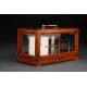 Richard Frères Boat Barograph. France, 1920's. Working and with Thermometer.