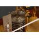 Richard Frères Boat Barograph. France, 1920's. Working and with Thermometer.