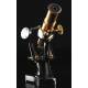 Precioso Microscopio de Estudiante, Pequeño y Compacto. Fabricado Circa 1920. En Funcionamiento