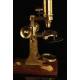 British Microscope, Circa 1870