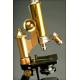 E. Leitz Wetzlar Microscope manufactured in Germany in 1906. In Good Condition and Working