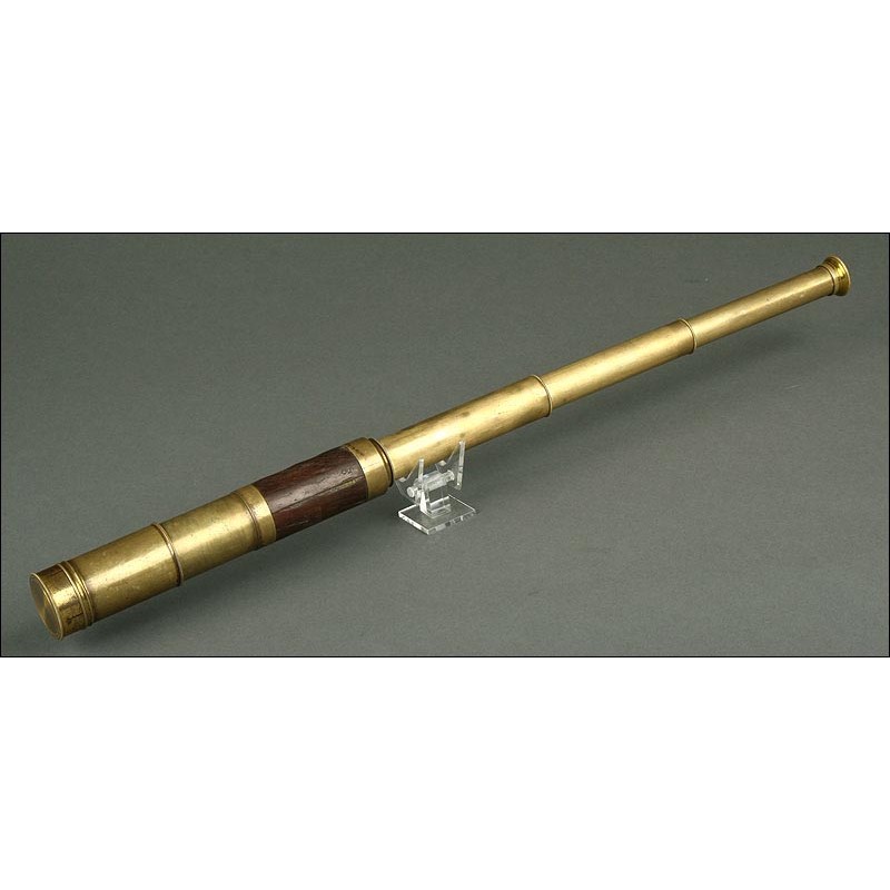 Decorative Four-Body Glassescope, Manufactured in France in the XIX Century.