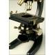 Prior English Binocular Microscope, 1950's. Perfectly Preserved and Functioning.