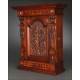 Rare Carved Medicine Cabinet, 19th Century.