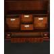 Rare Carved Medicine Cabinet, 19th Century.