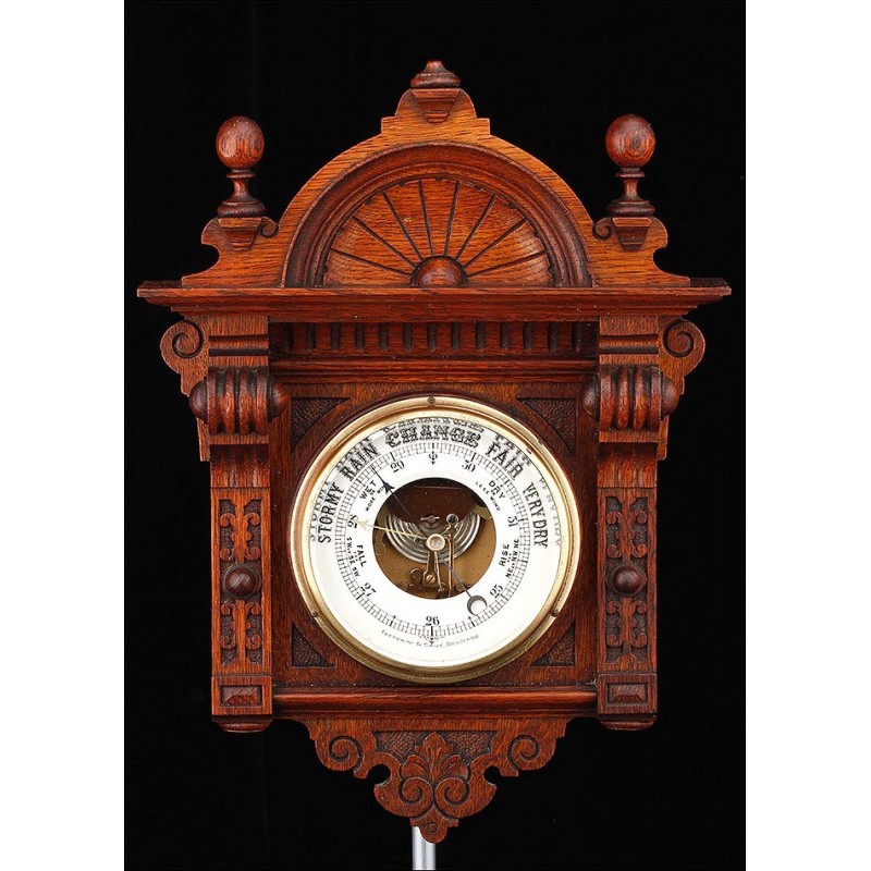 English Wall Barometer, 1900