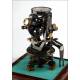 Impressive Theodolite with Protective Fanal. Germany, Circa 1900