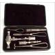 Estuche con Instrumental para Practicar Trepanaciones. Alemania, Siglo XIX