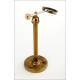 Antique Telescopic Light Concentrator for Microscope in Excellent Condition. 19th Century