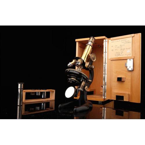 German Seibert Microscope, 1920s.