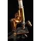 Henry Crouch Microscope, ca. 1910.