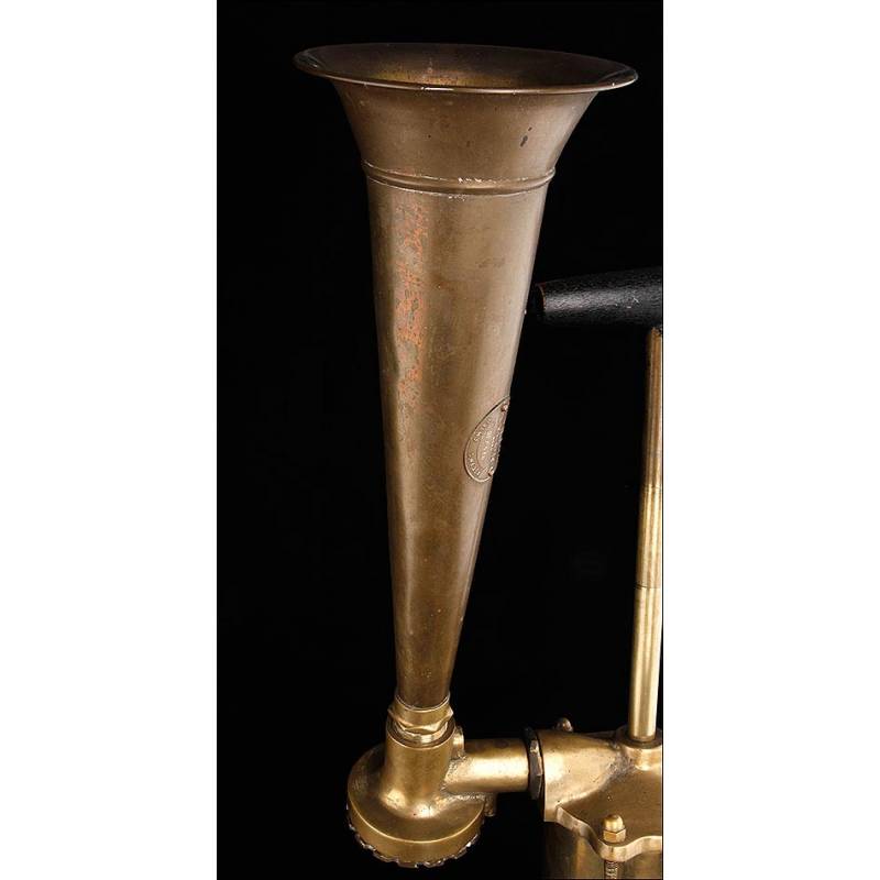 Nautical Brass Fog Horn Marine Signal Whistle Vintage Reproduction Clear  Sound Horn 