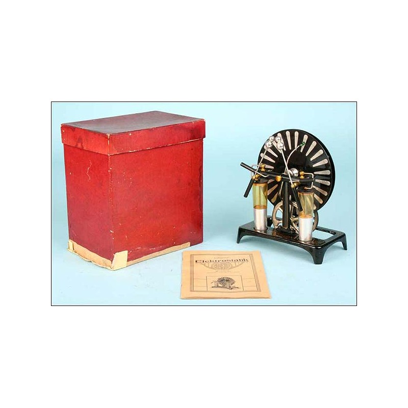 Máquina condensadora de electricidad estática. 1910