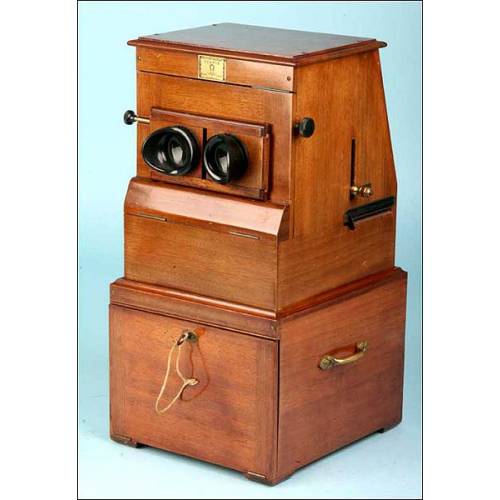 Planox stereoscope. Magnetic. 1910