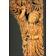 Magnificent Chinese Carving of Kwan Yin Made in Bone, S. XIX.