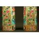 Elegant Pair of Chinese Vases in Canton Porcelain. Circa 1.850. Hand Decorated.