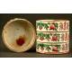 Chinese Porcelain Stacking Box. Qing Period, 19th Century.