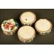 Cajita de Porcelana China Apilable. Epoca Qing del S. XIX.