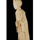 Antiguas Figuras de Emperadores Fabricadas en Resina. China, 1º Cuarto del S. XX