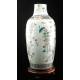 Attractive Hand Decorated Chinese Porcelain Vase. China, 1900-1930