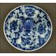 Chinese Blue and White Porcelain Urn with Xianfeng Seal.Eight Immortals. XIX CENTURY