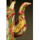 Impresionante Porcelana de Viena del S. XVIII. Con Sello y Decorada a Mano. Pieza Excepcional