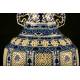 Large Chinese Blue and White Porcelain Piece, Possibly a Water Heater. S. XX.