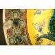 Delicate Chinese Porcelain, Yellow Family. XX Century. Hand Engraved and Decorated