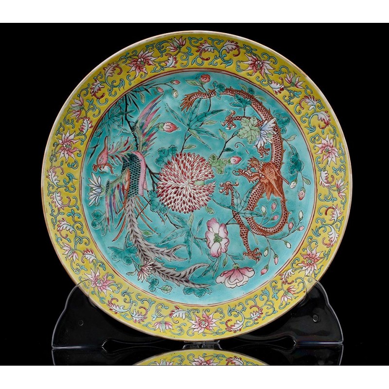 Chinese Porcelain Dish, Ca. 1900
