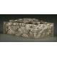 Impressive Chinese Solid Silver Box, XIX Century.