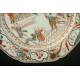 Siglo XVIII - Precioso Plato Chino de Porcelana. Buen Estado